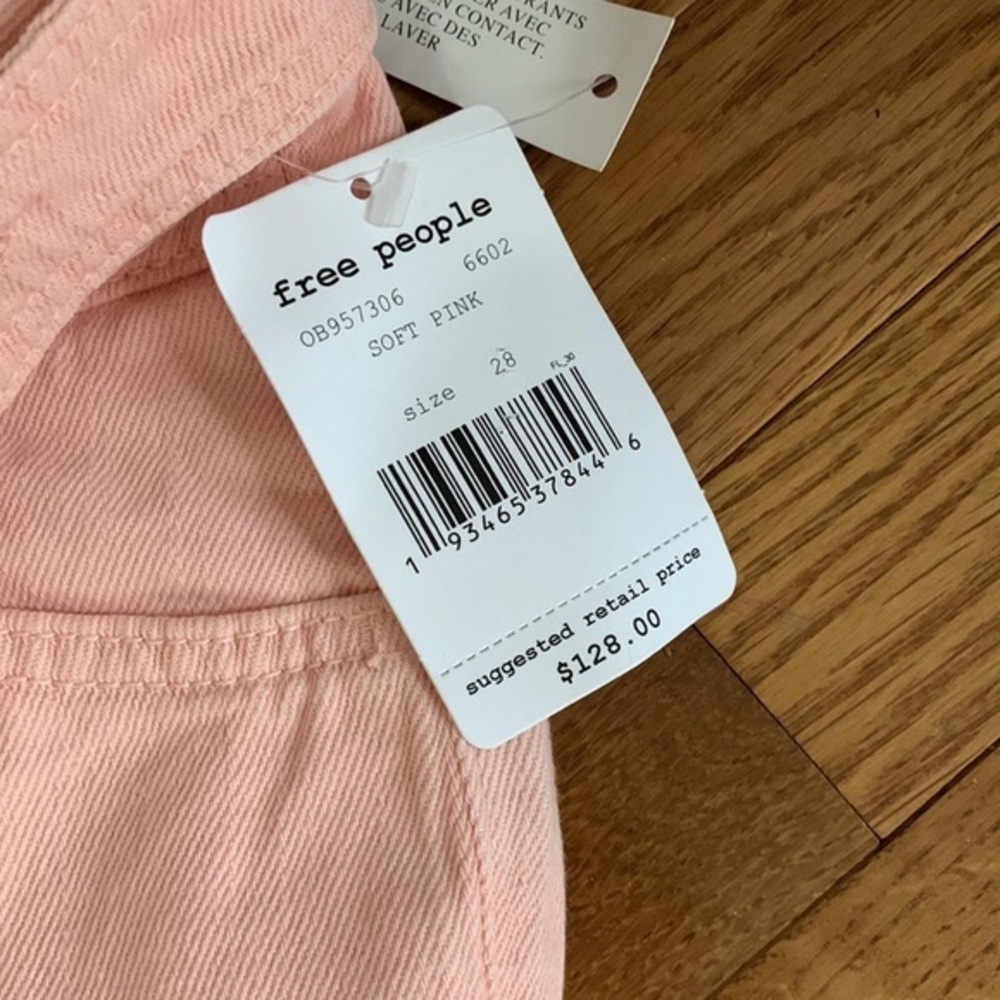NWT Free people pink size 28 - Picture 3 of 6